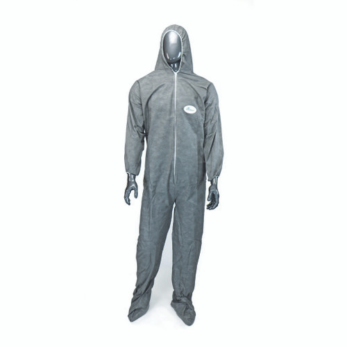 PIP Global Safety C3909 Posi M3 Gray Coverall Hood & Boot