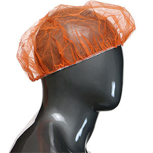 PIP UB-24-1000OR 24" SBP Bouffant Orange 1000 count