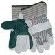 MCR Safety 1230DP Double Leather Palm, C Grade Shoulder Leather, 2.5" Rubberized Safety Cuff