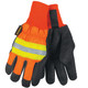 MCR Safety 34411S Luminator, Black Grain Pigskin, Thermosock Lining, Waterproof, Wing Thumb