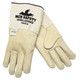 MCR Safety 4900LN Welding, Premium Grain Cow, 4.5" Gauntlet Duck Cuff, Sewn with Kevlar