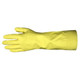 MCR Safety 5255L 18 mil Yellow Flock Lined Latex, 15" Length
