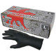 MCR Safety 6062S NitriSheild Stealth, 6 mil Black Nitrile, Industrial/Food Grade, 12" Powder Free