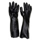 MCR Safety 6218 Single Dip Smooth PVC Coated, Industry Standard, Interlock Lined, 18" Length