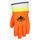 MCR Safety 6410SCHV Memphis Oil Hauler, Double Dipped Hi Vis Orange over Hi-Vis Lime, PVC
