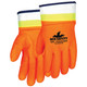 MCR Safety 6410SCHV Memphis Oil Hauler, Double Dipped Hi Vis Orange over Hi-Vis Lime, PVC