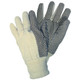 MCR Safety 8808S Dotted Cotton Canvas, 7 oz. Economy Weight, Black PVC Dots and Knit Wrist