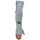 MCR Safety 9318D7T 7 Gauge Dyneema Cut Resistant Sleeve, Thumb Slot, ANSI A2,  18 inch length