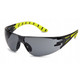 Pyramex Safety SBGR9620S Endeavor Plus - Black-Green Frame/Gray Lens Safety Glasses