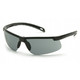 Pyramex Safety SB8620DTM Ever-Lite - Black Frame/Gray H2MAX Anti-Fog Lens Safety Glasses