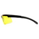 Pyramex Safety SB8630D Ever-Lite - Black Frame/Amber Lens Safety Glasses