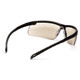 Pyramex Safety SB8680D Ever-Lite - Black Frame/Indoor/Outdoor Mirror Lens Safety Glasses