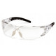Pyramex Safety SB10210ST Fyxate - Black frame/Clear H2X Anti-Fog Safety Glasses