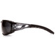 Pyramex Safety SB10220STMFP Fyxate - Black frameGray H2MAX Anti-Fog with Foam Padding Safety Glasses