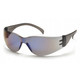 Pyramex Safety S4175S Intruder - Blue Mirror Frame/Blue Mirror-Hardcoated Lens Safety Glasses