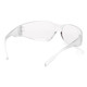 Pyramex Safety S4110SMP Intruder - Multi Lens Color Frames/Clear-Hardcoated Lens Safety Glasses