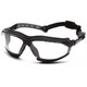Pyramex Safety GB9410STM Isotope - Black-Gray Body / Clear H2MAX AF Lens Safety Glasses