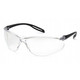 Pyramex Safety S9710ST Neshoba - Black Temples/ Clear H2X Anti-Fog Lens Safety Glasses