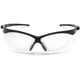 Pyramex Safety SB6310STRX PMXTREME - Black Frame/ Clear anti-fog lens with RX insert Safety Glasses