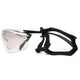 Pyramex Safety SB9310STM Proximity - Black frame/ Clear H2MAX anti-fog lens Safety Glasses