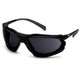 Pyramex Safety SB9323STM Proximity - Black frame/ Gray H2MAX anti-fog lens Safety Glasses