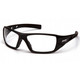 Pyramex Safety SB10410D Black Frame/Clear Lens Safety Glasses