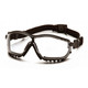 Pyramex Safety GB1810STM V2G - Black Frame/Clear H2MAX Anti-Fog Lens Safety Glasses
