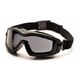 Pyramex Safety GB6420SDT V2G Plus - Black Frame/Dual Gray Anti-Fog Safety Glasses