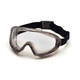 Pyramex Safety GG504TM Capstone - Direct/Indirect-Gray Frame/Clear H2MAX Anti-Fog Lens Safety Glasses