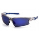 Pyramex Safety VGSC1665T Venture Gear - Clear frame/ice blue anti-fog lens Safety Glasses