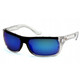 Pyramex Safety VGSC965T Venture Gear - Vallejo - Clear Frame/Ice Blue Mirror Lens Safety Glasses