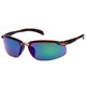 Pyramex Safety VGSB1165DB Venture Gear - Waverton - Black Frame/Ice Blue Mirror Lens Safety Glasses