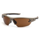 Pyramex Safety VGST1418T Semtex 2.0 - Tan frame/bronze anti-fog lens Safety Glasses