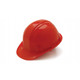 Pyramex Safety HP14020 SL Series Hard Hat - Red-Standard Shell 4 Pt - Snap Lock Suspension