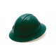 Pyramex Safety HP26135 SL Series Full Brim Hard Hat - Green-Full Brim 6 Pt Ratchet Suspension