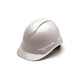 Pyramex Safety HP44116SV Ridgeline Cap Style Vented Hard Hat - Shiny White Graphite Pattern -Ridgeline Cap Style Vented 4 Pt Ratchet Suspension