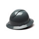 Pyramex Safety HP54113 Ridgeline Hard Hat - Slate Gray-Ridgeline Full Brim 4 Pt Ratchet Suspension
