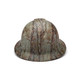Pyramex Safety HP54119 Ridgeline Full Brim Hard Hat - Matte Camo Pattern -Ridgeline Full Brim 4 Pt Ratchet Suspension