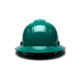 Pyramex Safety HP54135 Ridgeline Full Brim Hard Hat - Green-Ridgeline Full Brim 4 Pt Ratchet Suspension
