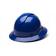 Pyramex Safety HP54160V Blue Ridgeline Vented Full Brim 4 Pt Ratchet Suspension
