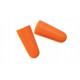 Pyramex Safety DP1000 Earplugs - Uncorded taper fit disp plug -NRR 31db- 200 pair/box