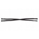Pyramex Safety CORDS8A Eyewear Cords - Slip on rubber tip - Breakaway - Black
