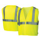 Pyramex Safety RVZ2110 Safety Vest - Hi-Vis Lime
