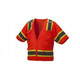 Pyramex Safety RVZ3420 Safety Vest - Hi-Vis Orange ANSI Type R Class 3