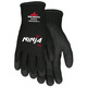 MCR Safety N9690 Ninja Ice 15 Gauge black nylon, Acrylic Terry inner, HPT palm and fingertips
