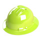 Cordova H34R6V Duo Safety, Hard Hat, Full Brim, 4-Point, Pinlock, Vented, Hi-Vis Green