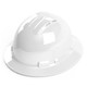 Cordova H34R1V Duo Safety, Hard Hat, Full Brim, 4-Point, Pinlock, Vented, White