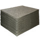 ABS11779 15" X 18" Universal Gray Absorbent Medium Weight Pad 100/Bag