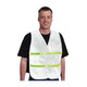 PIP 302-0750 ANSI Type R Class 2 Ten Pocket Surveyors Vest Hi-Vis Orange