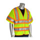 PIP 305-HSVPFR ANSI Type R Class 3 FR Treated Two-Tone Mesh Vest Hi-Vis Yellow